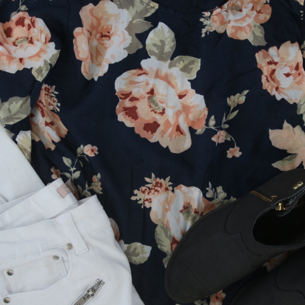 Floral Long Sleeve Blouse